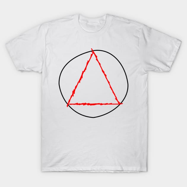 Red Triangle T-Shirt by yayor